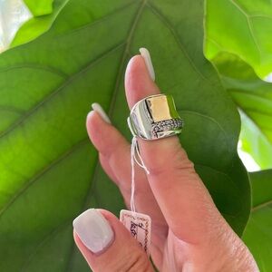 JIM Jeweler CZ Sterling Silver Ring